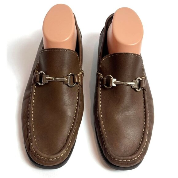 Sandro Moscoloni Brown Malibu Leather Bit Loafer Size 9.5 main image 7